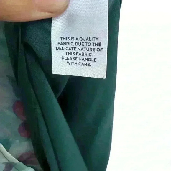 NWT Lulus Garden of Glamour Green Floral One-Shoulder Maxi Dress Cocktail Small - Picture 10 of 15